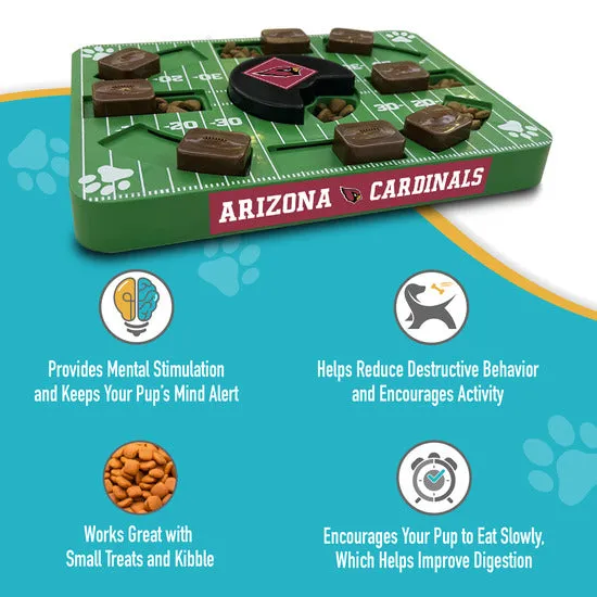 AZ Cardinals Interactive Puzzle Treat Toy