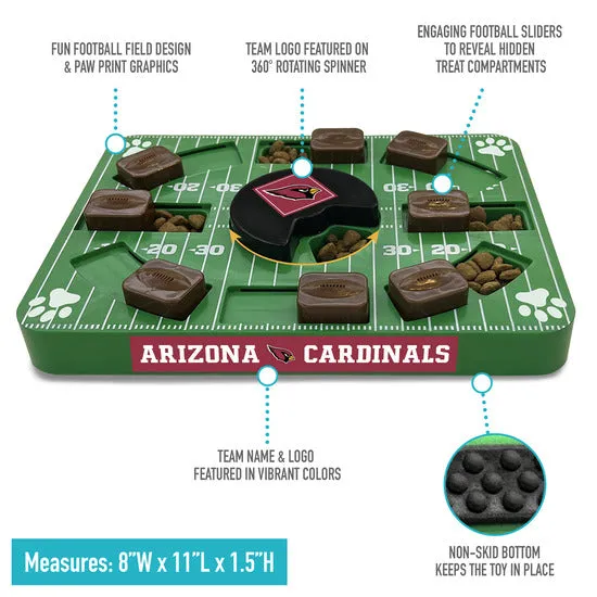 AZ Cardinals Interactive Puzzle Treat Toy