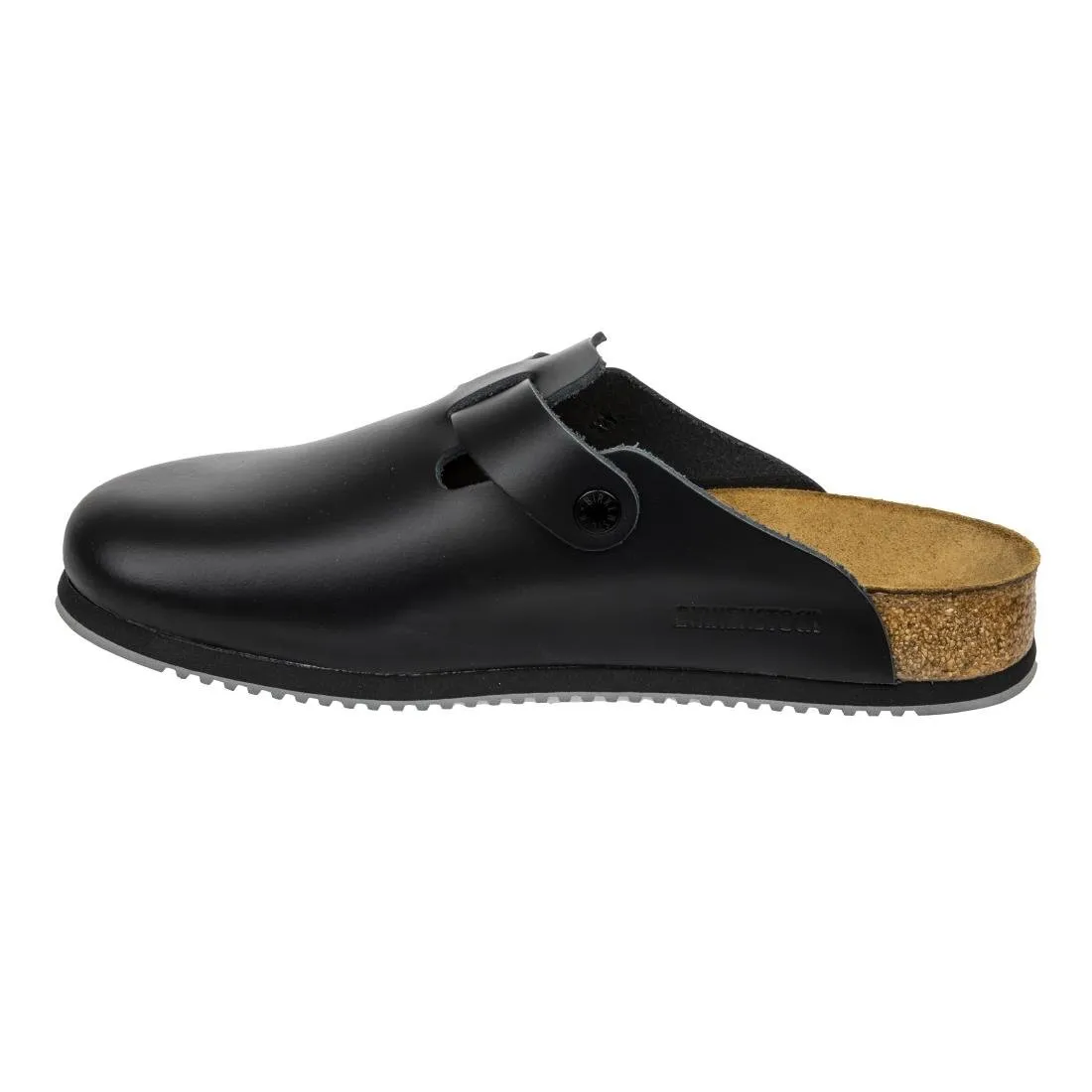 BB129-43 Birkenstock Super Grip Professional Boston Clogs Black 43