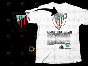 Bilbao Athletic Club Emblem Design Soccer Png Digital Download