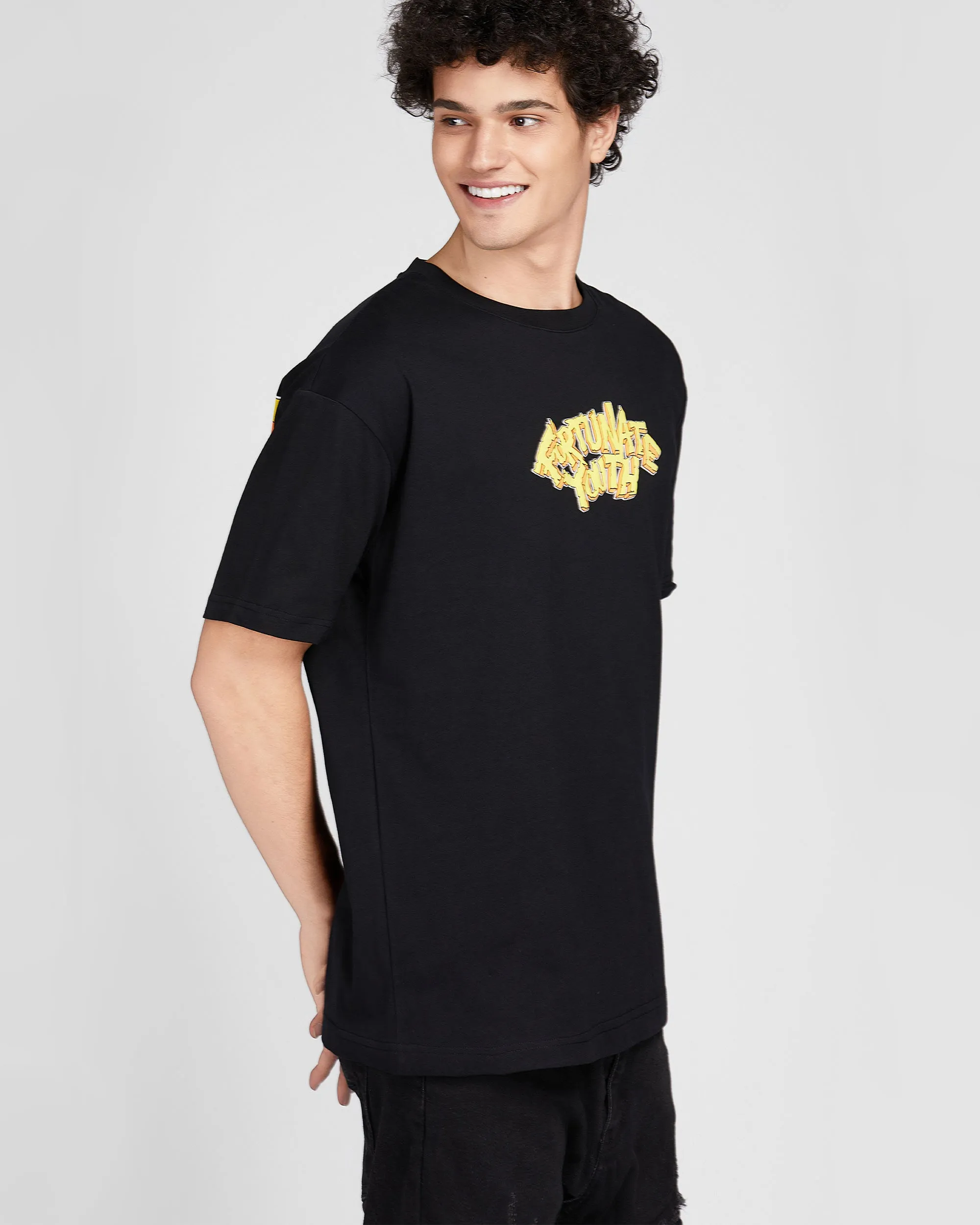 Bold Letters Print Tee