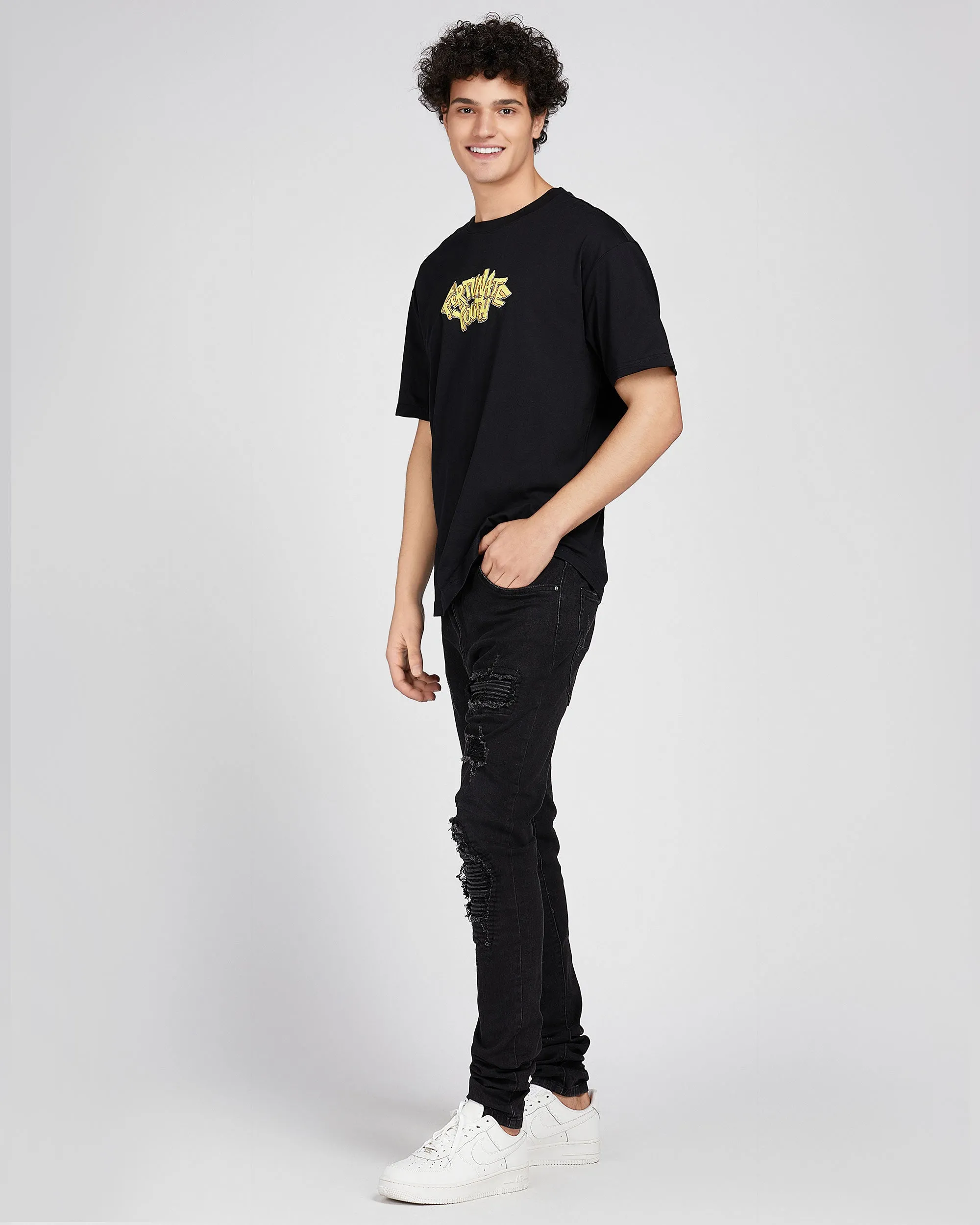 Bold Letters Print Tee