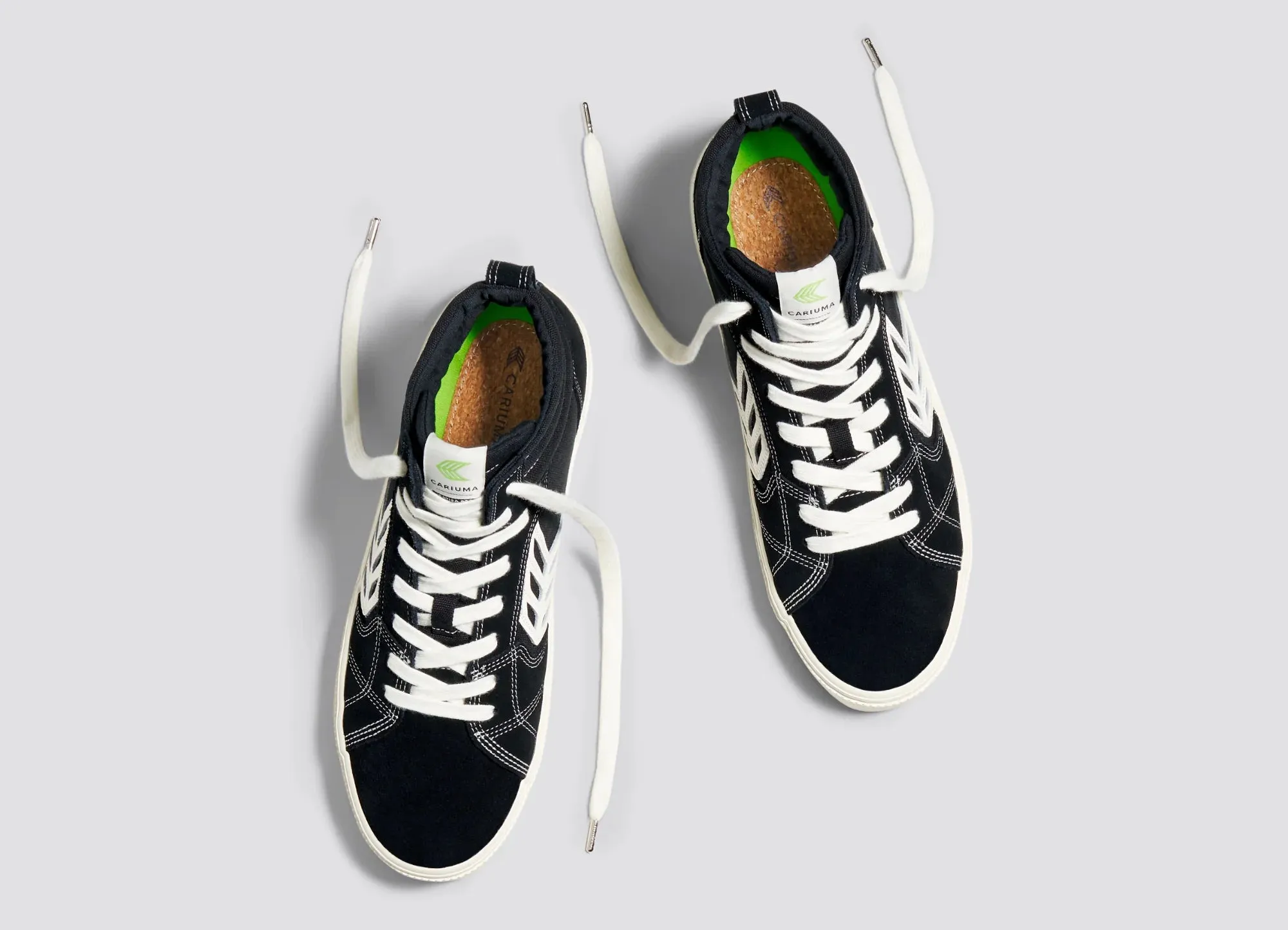 Cariuma CATIBA PRO High Black Suede And Canvas