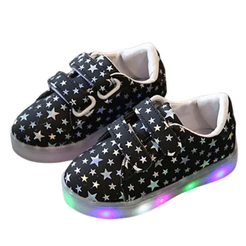 Casual Unisex Boy Girl  Led Luminous Sneakers Shoes
