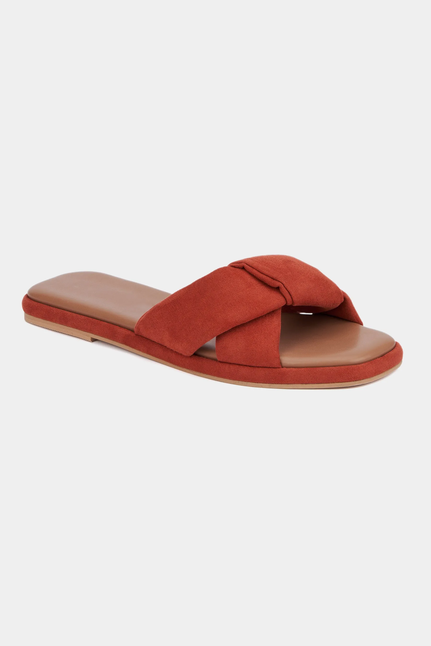 Fallon Knotted Flat Slide