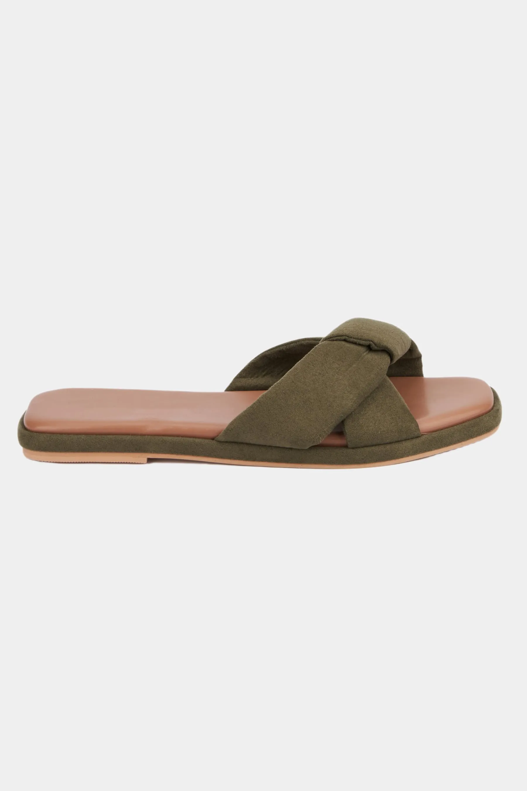 Fallon Knotted Flat Slide