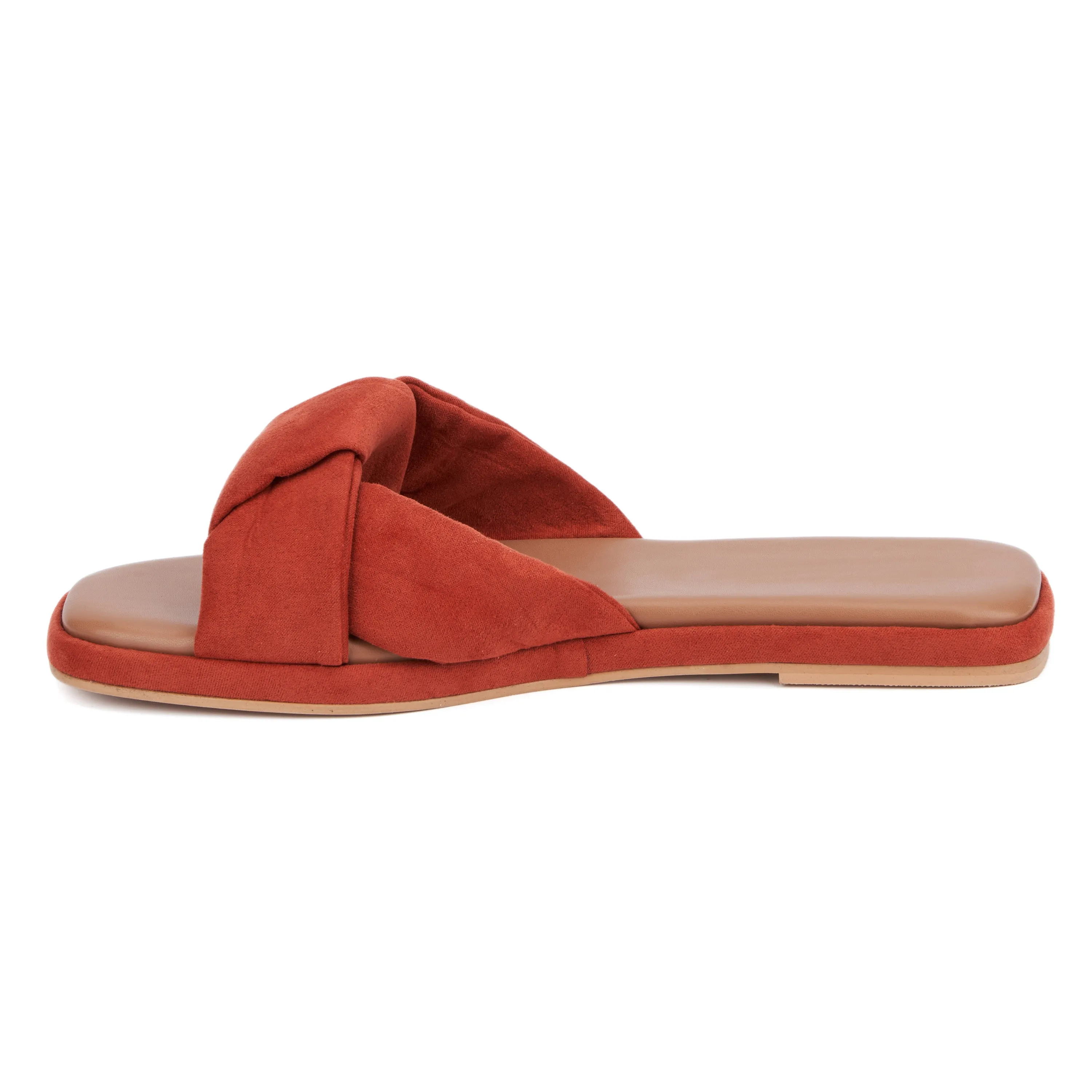 Fallon Knotted Flat Slide