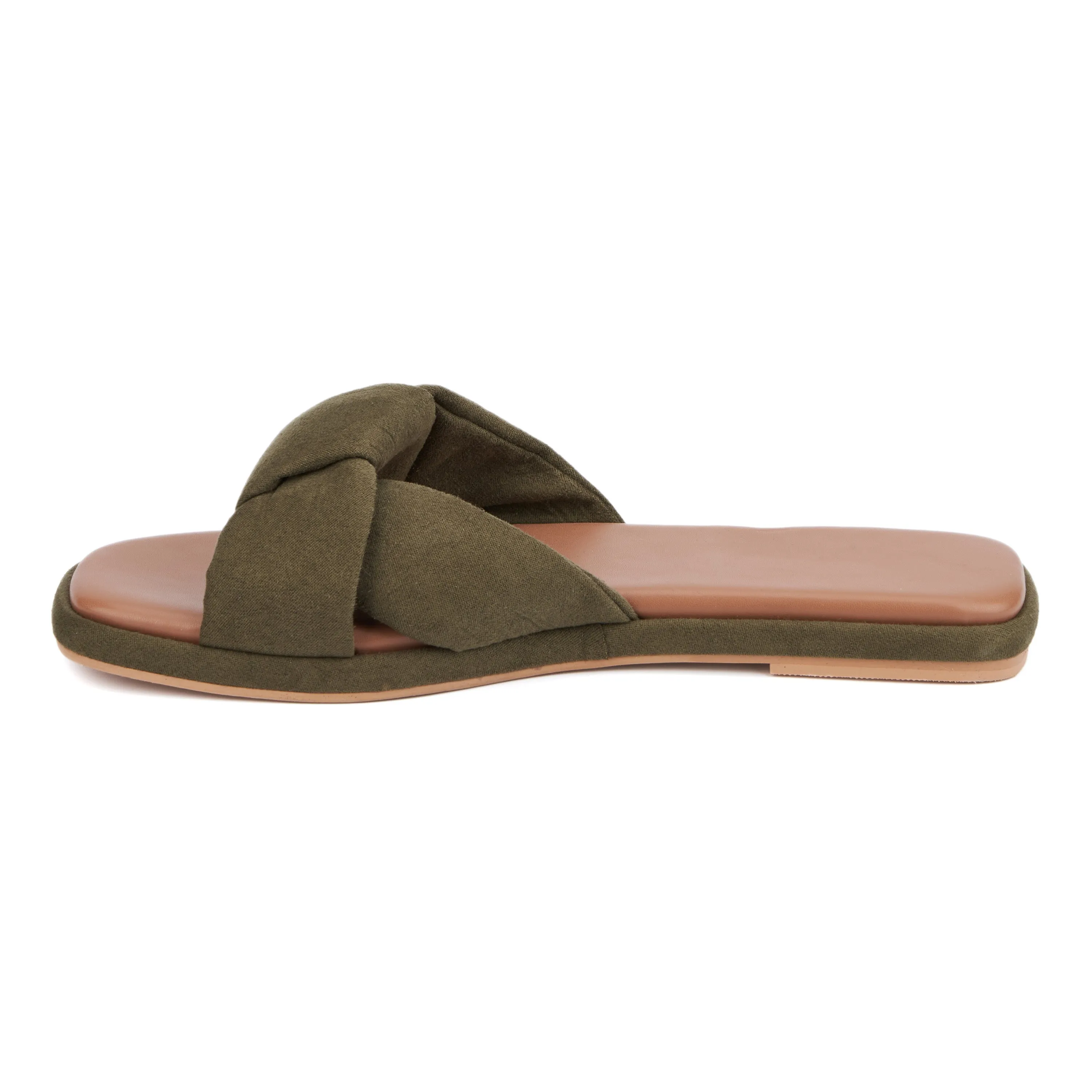 Fallon Knotted Flat Slide