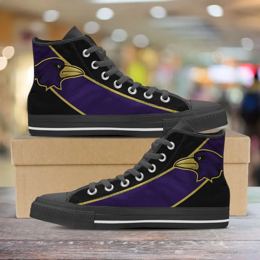 Fan Art Baltimore Canvas High Top Shoes