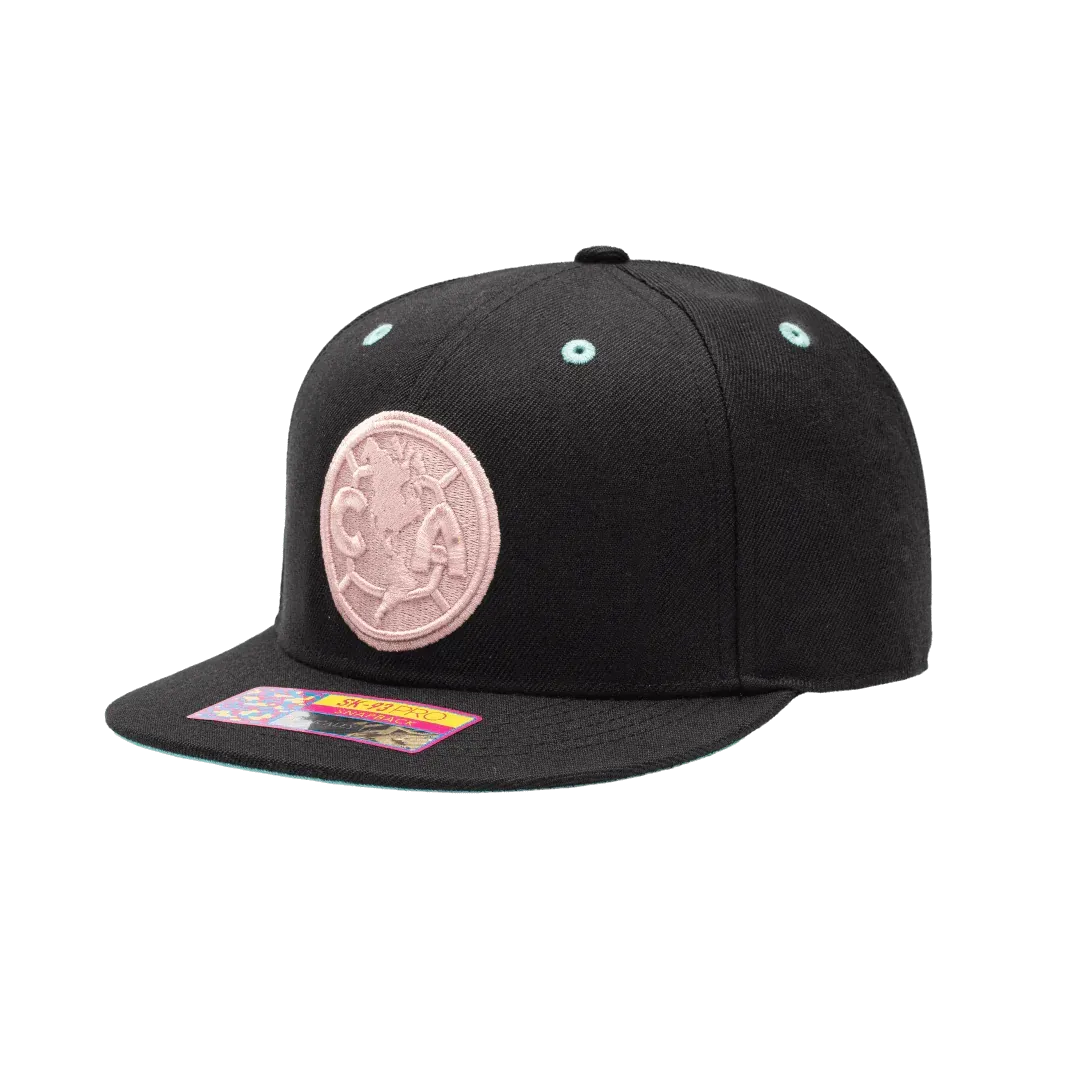 Fan Ink Collection Club America Ice Cream Snapback Hat - Black
