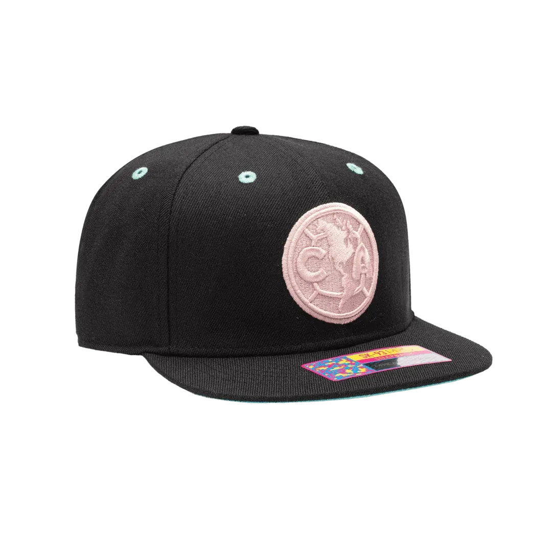 Fan Ink Collection Club America Ice Cream Snapback Hat - Black