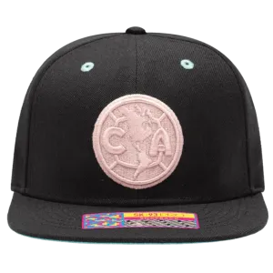 Fan Ink Collection Club America Ice Cream Snapback Hat - Black