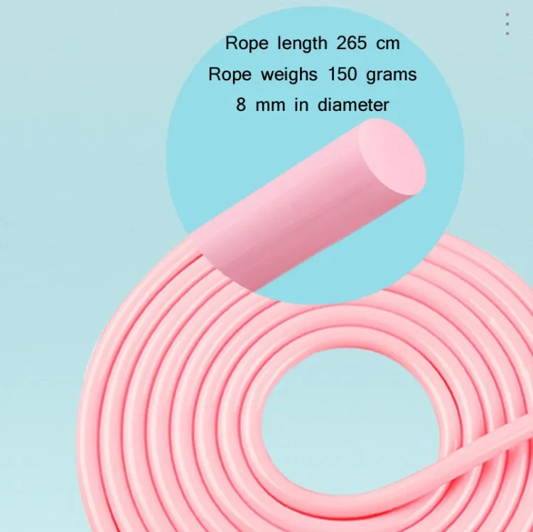 Fitness Fat Burning Exercise Cordless Skipping Rope with Weight Ball(Mint Green)