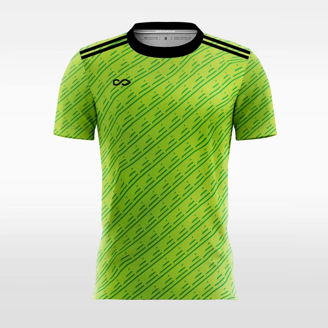 Green Graphic - Custom Kids Soccer Jerseys Design Retro Online