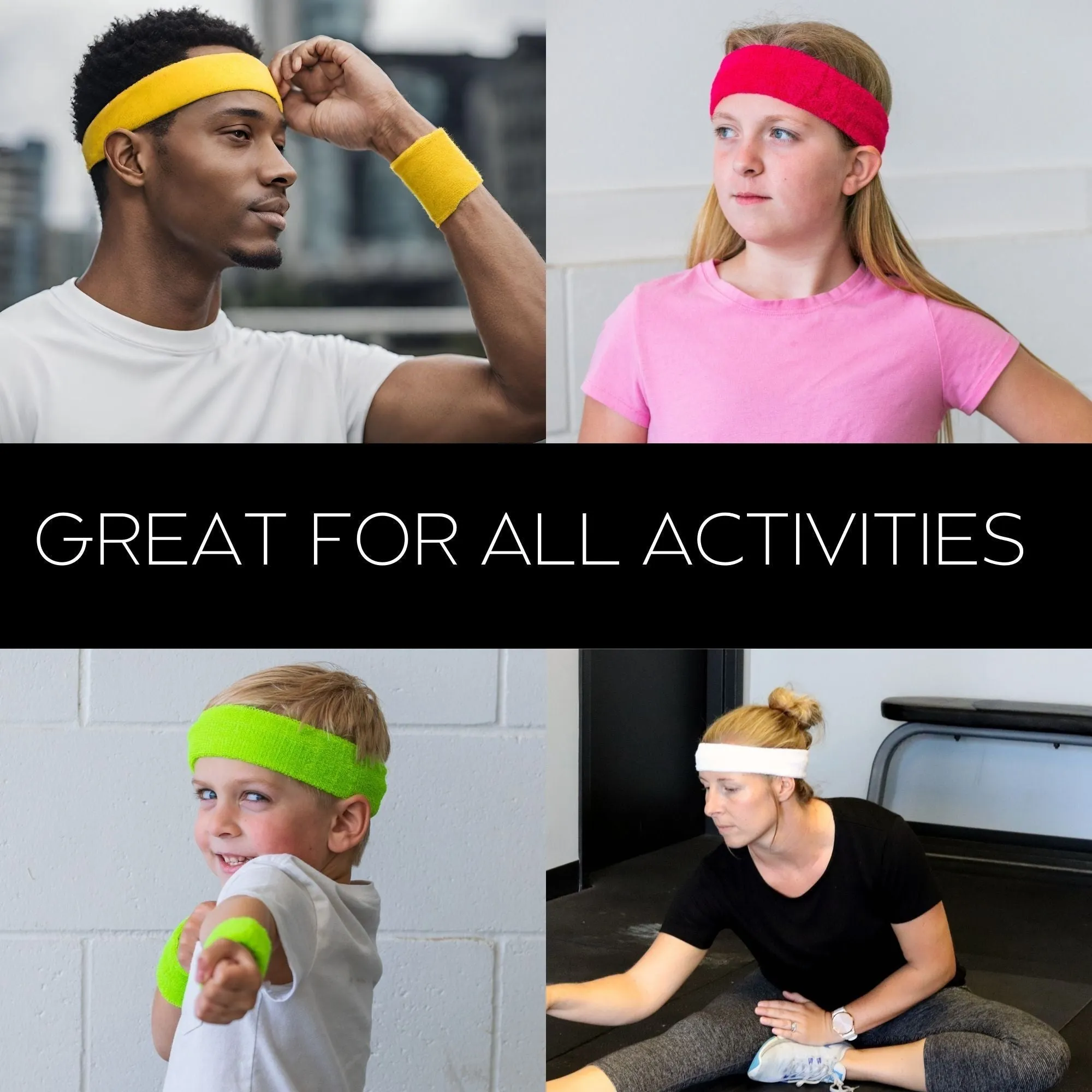 Green Head Sweatband