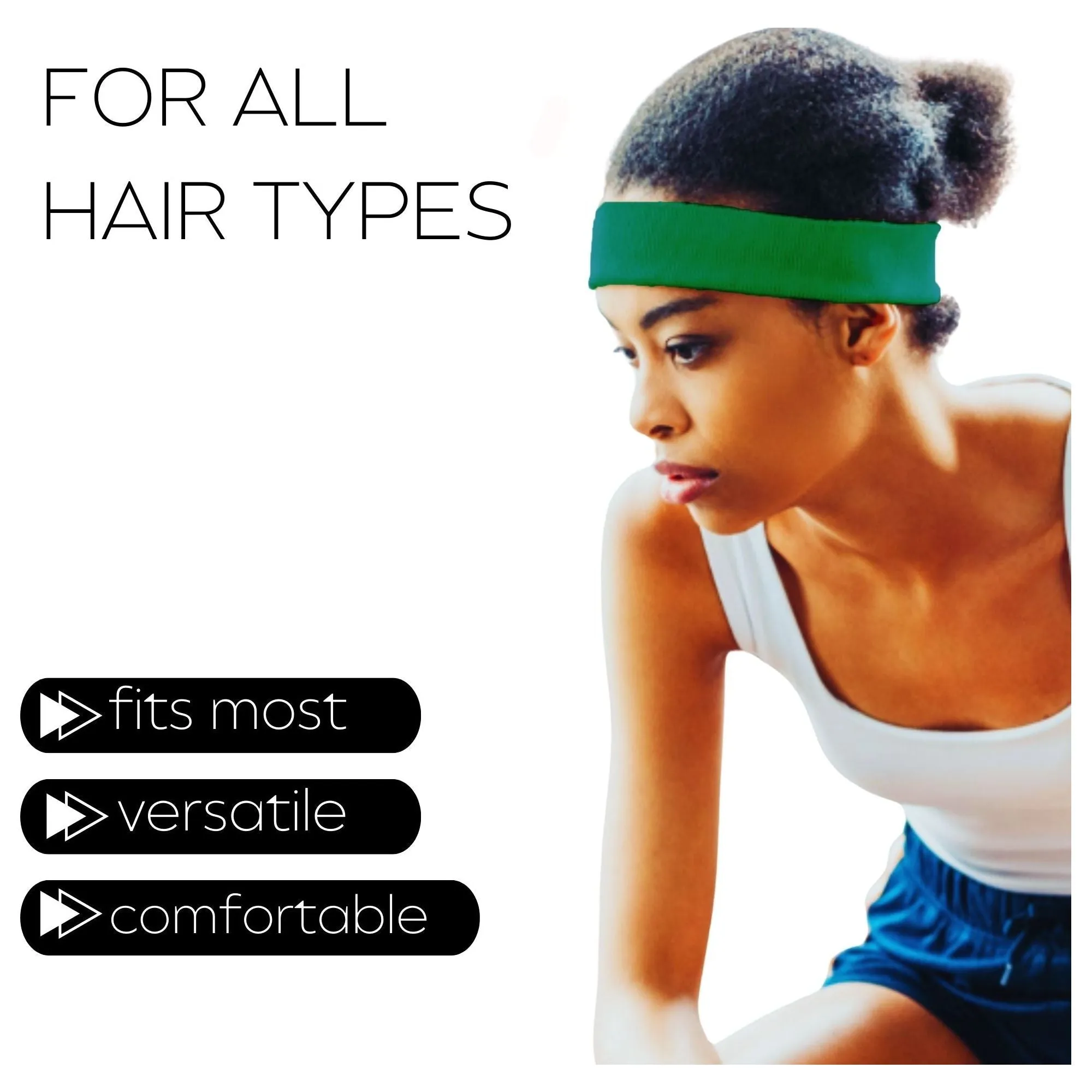 Green Head Sweatband