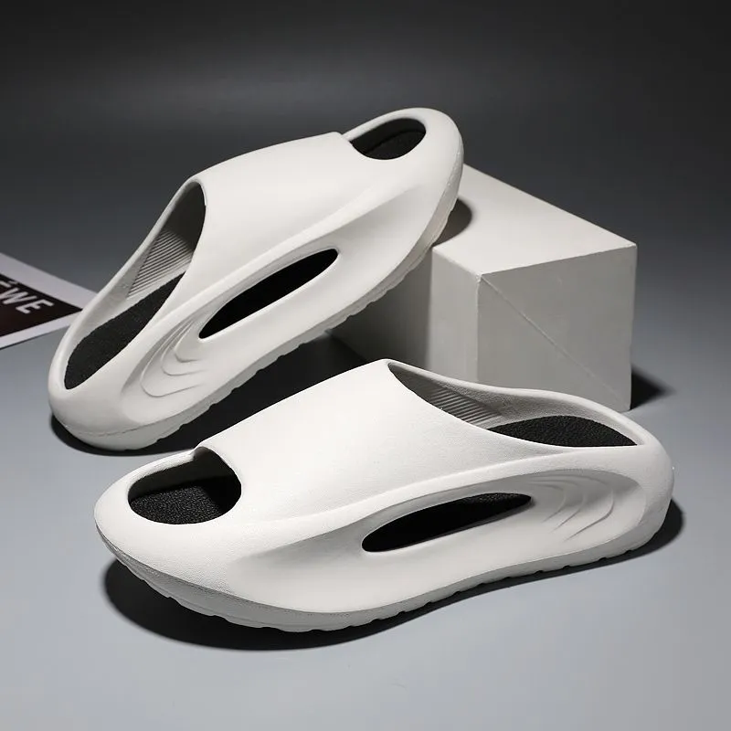 Hollow Out Futuristic Beach Slippers