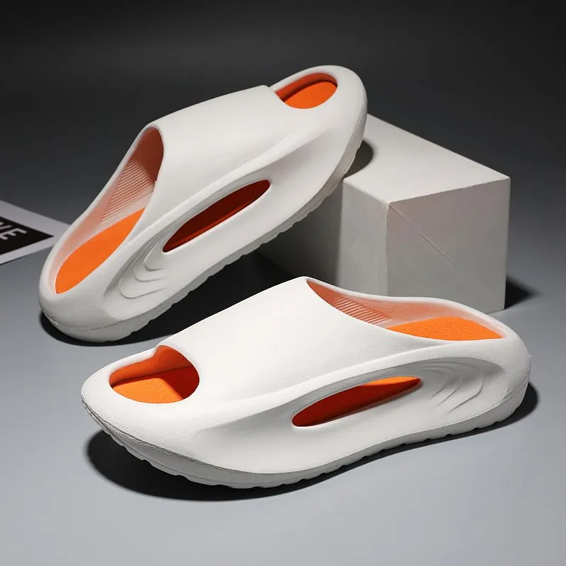 Hollow Out Futuristic Beach Slippers