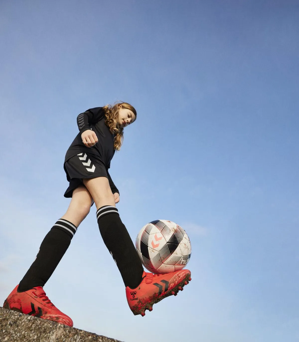 hummel Top Star Jr FG Soccer Cleats (bittersweet)