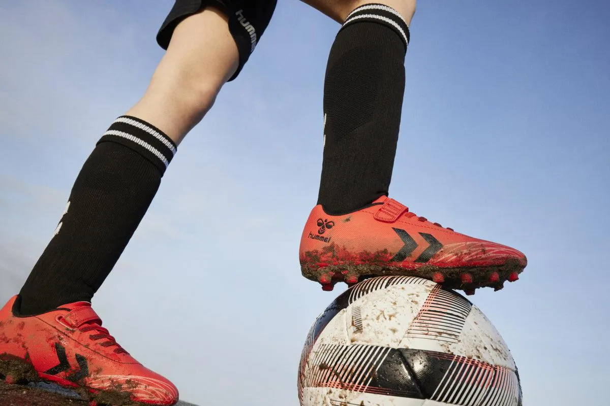 hummel Top Star Jr FG Soccer Cleats (bittersweet)