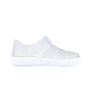 Igor Unisex Kid's White Clear Nico Sandals