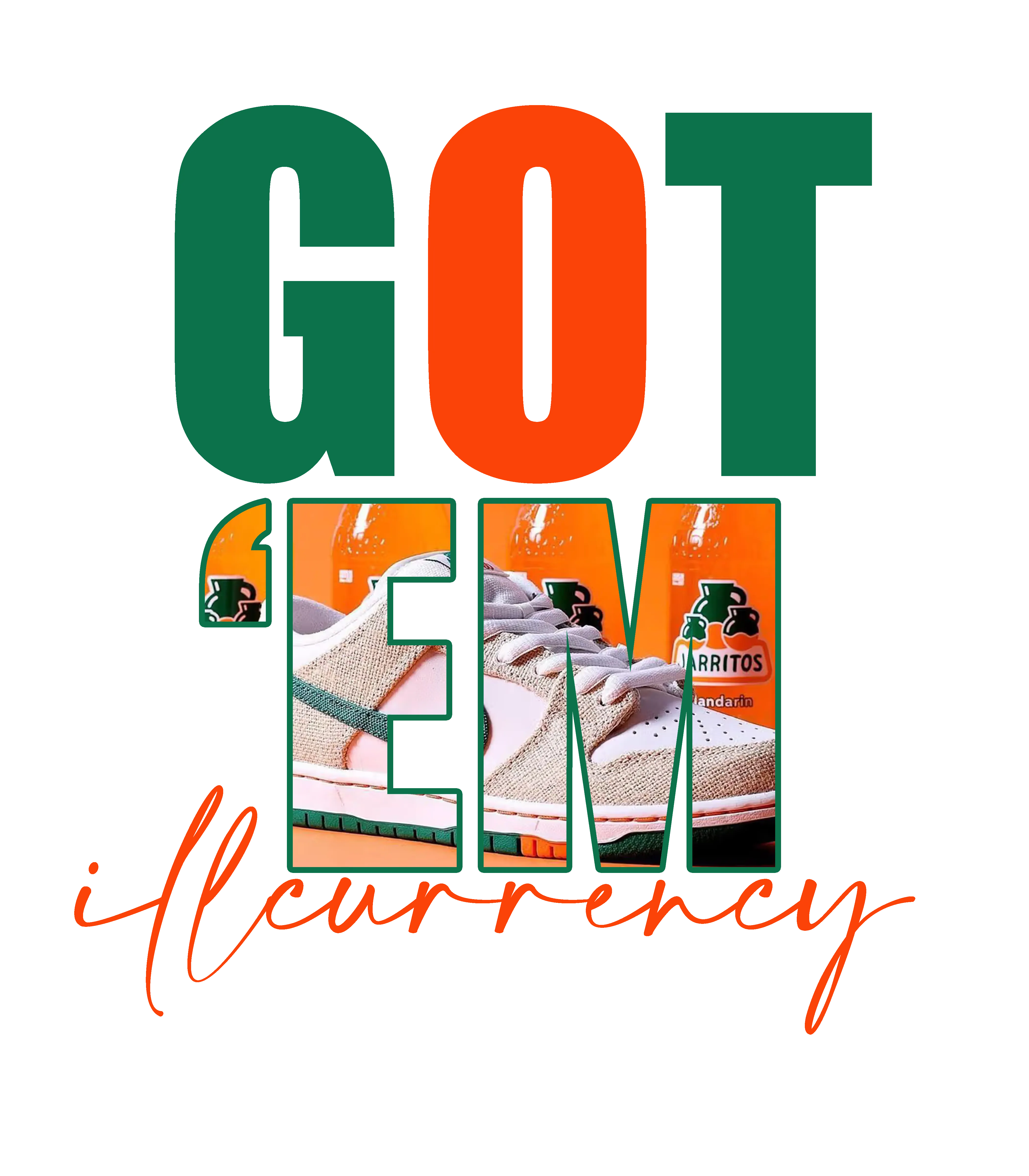 Jarritos x Nike SB Dunk Low | illcurrency White T-Shirt (Got Em)
