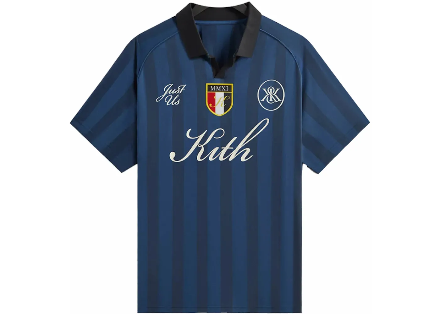 Kith Shadow Stripe Marcel Soccer Jersey Gulf