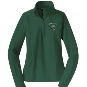 LADIES Sport-Tek® Sport-Wick® Stretch Pullover | Green