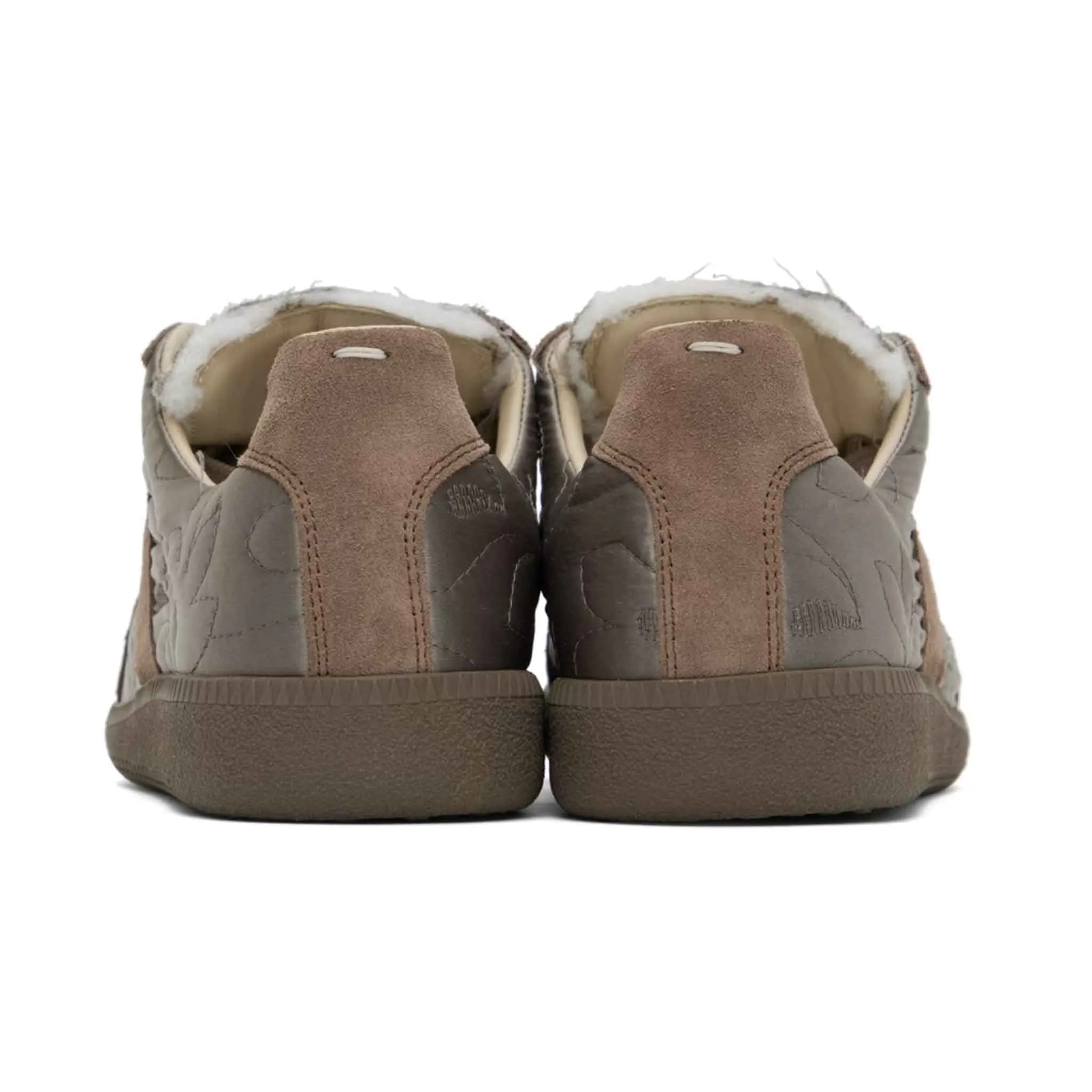 Maison Margiela Replica Sneaker in Nylon and Suede