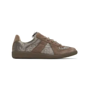 Maison Margiela Replica Sneaker in Nylon and Suede