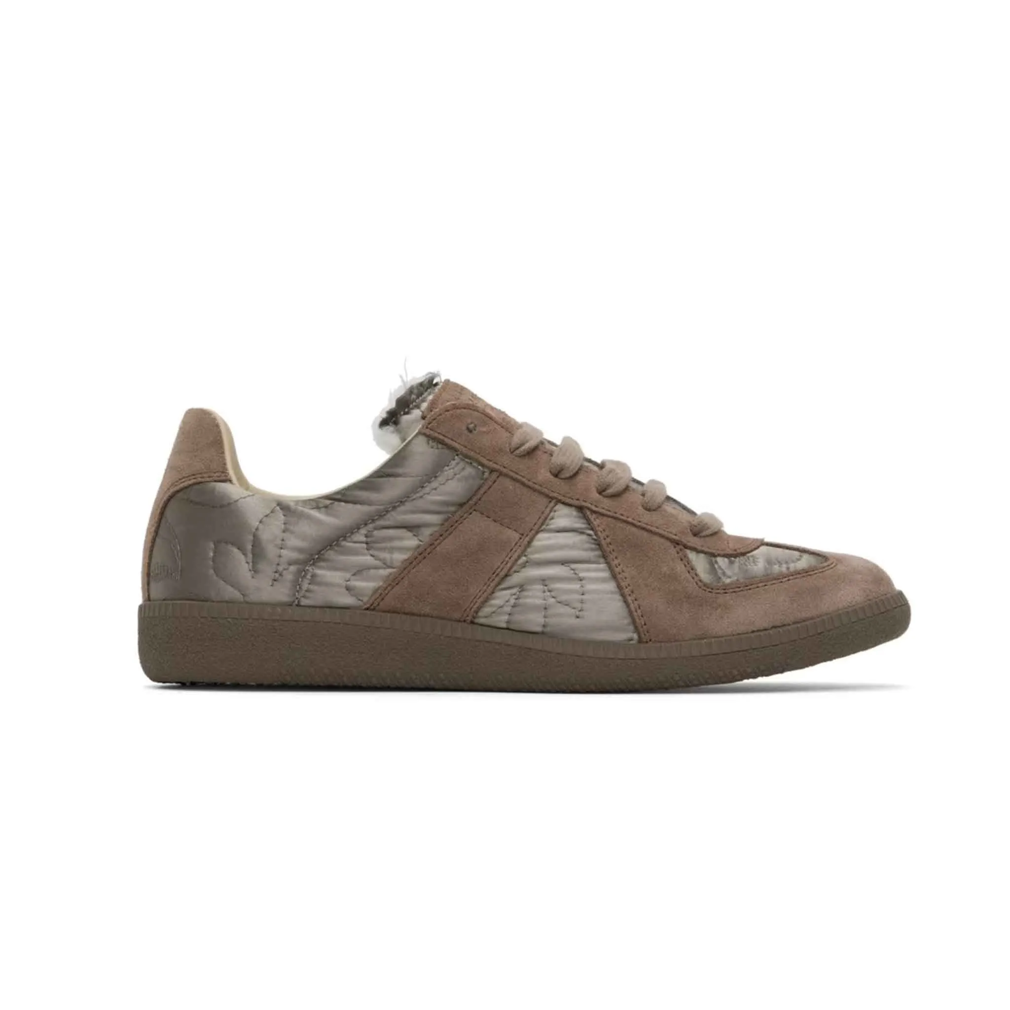 Maison Margiela Replica Sneaker in Nylon and Suede