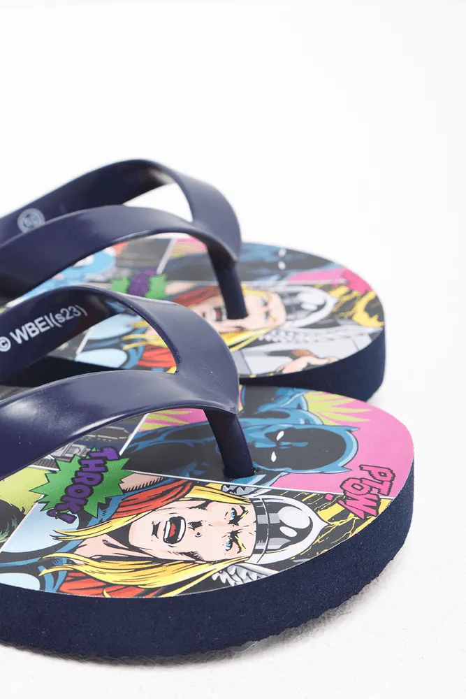 Marvel Flip Flop Navy