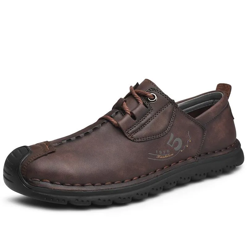 Men's Outdoor Hand-stitched Leather Shoes