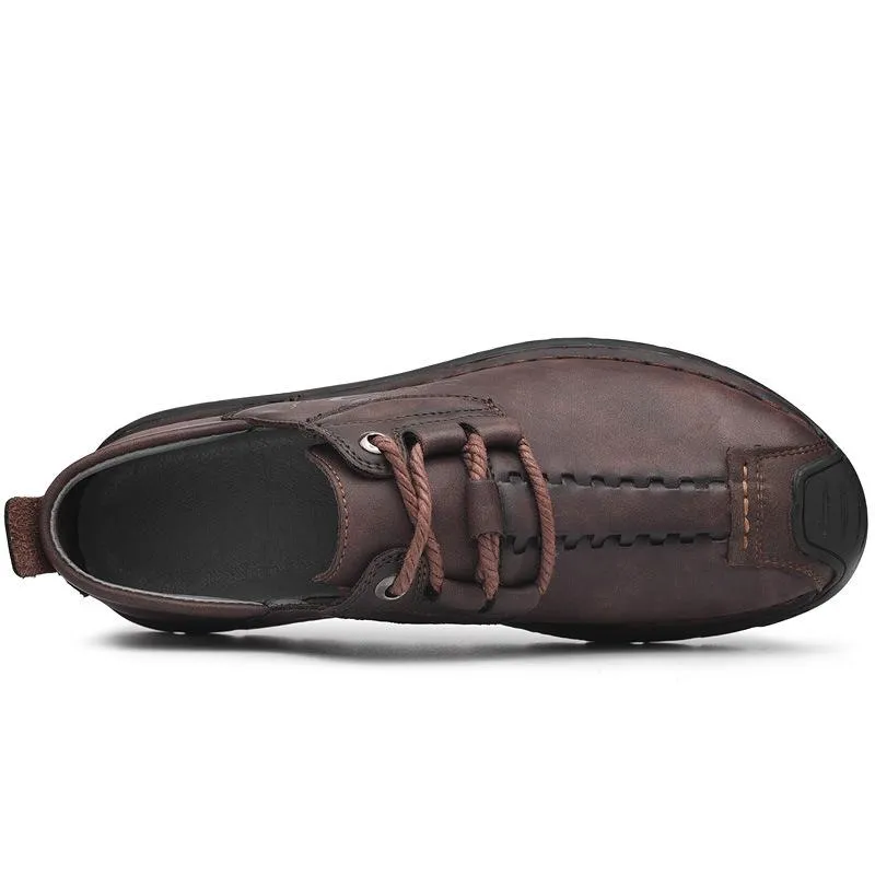 Men's Outdoor Hand-stitched Leather Shoes