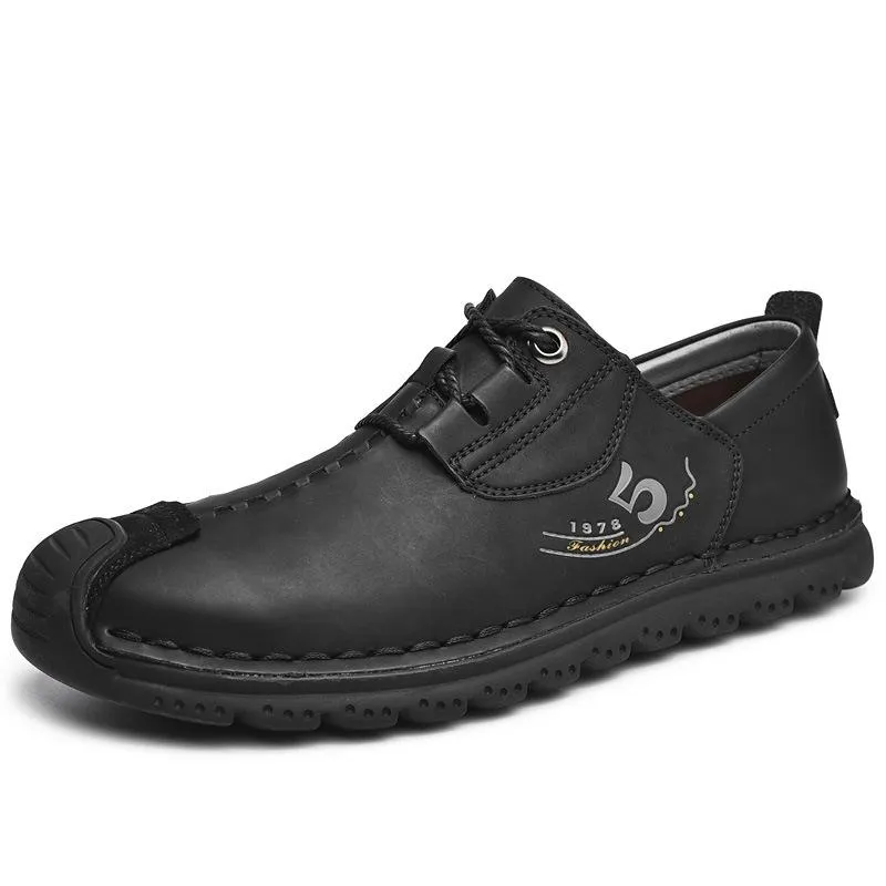 Men's Outdoor Hand-stitched Leather Shoes
