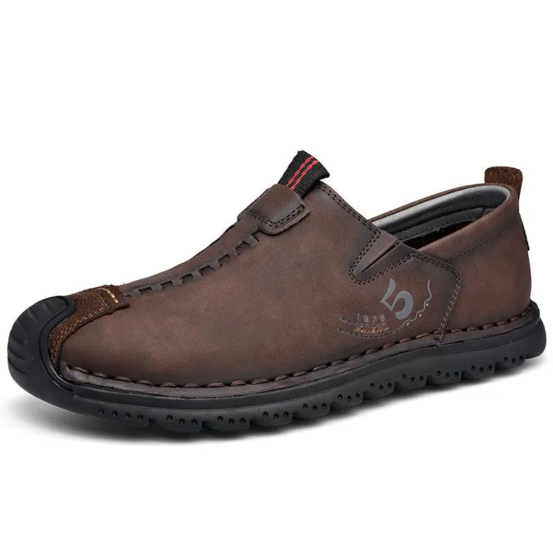 Men's Outdoor Hand-stitched Leather Shoes