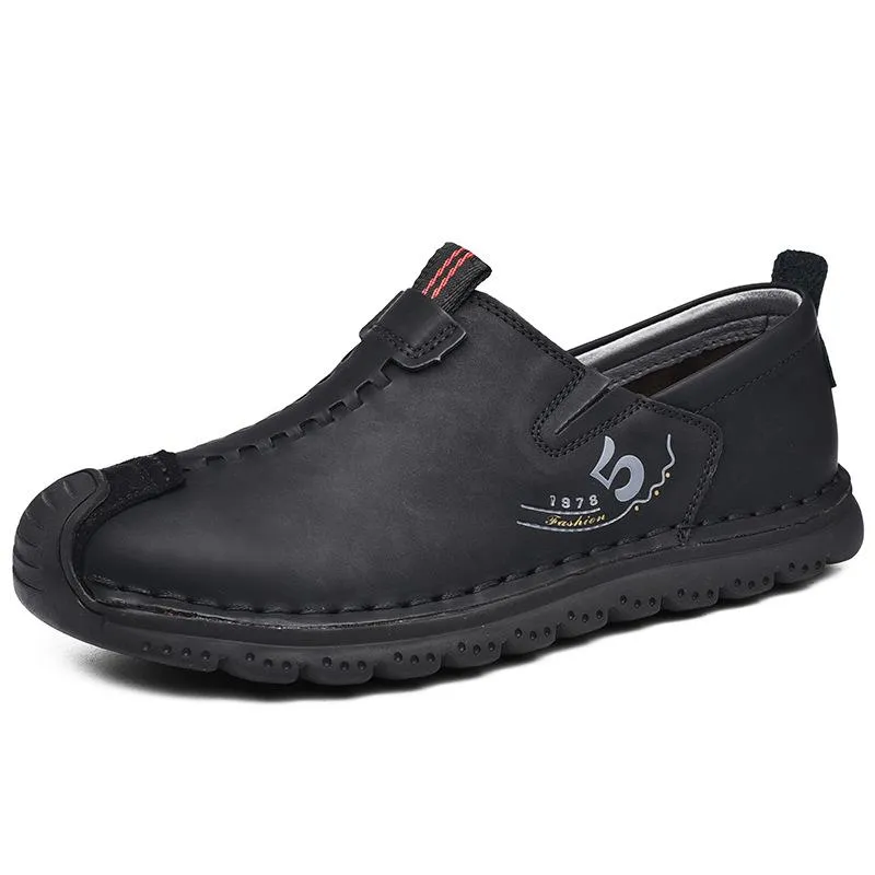 Men's Outdoor Hand-stitched Leather Shoes