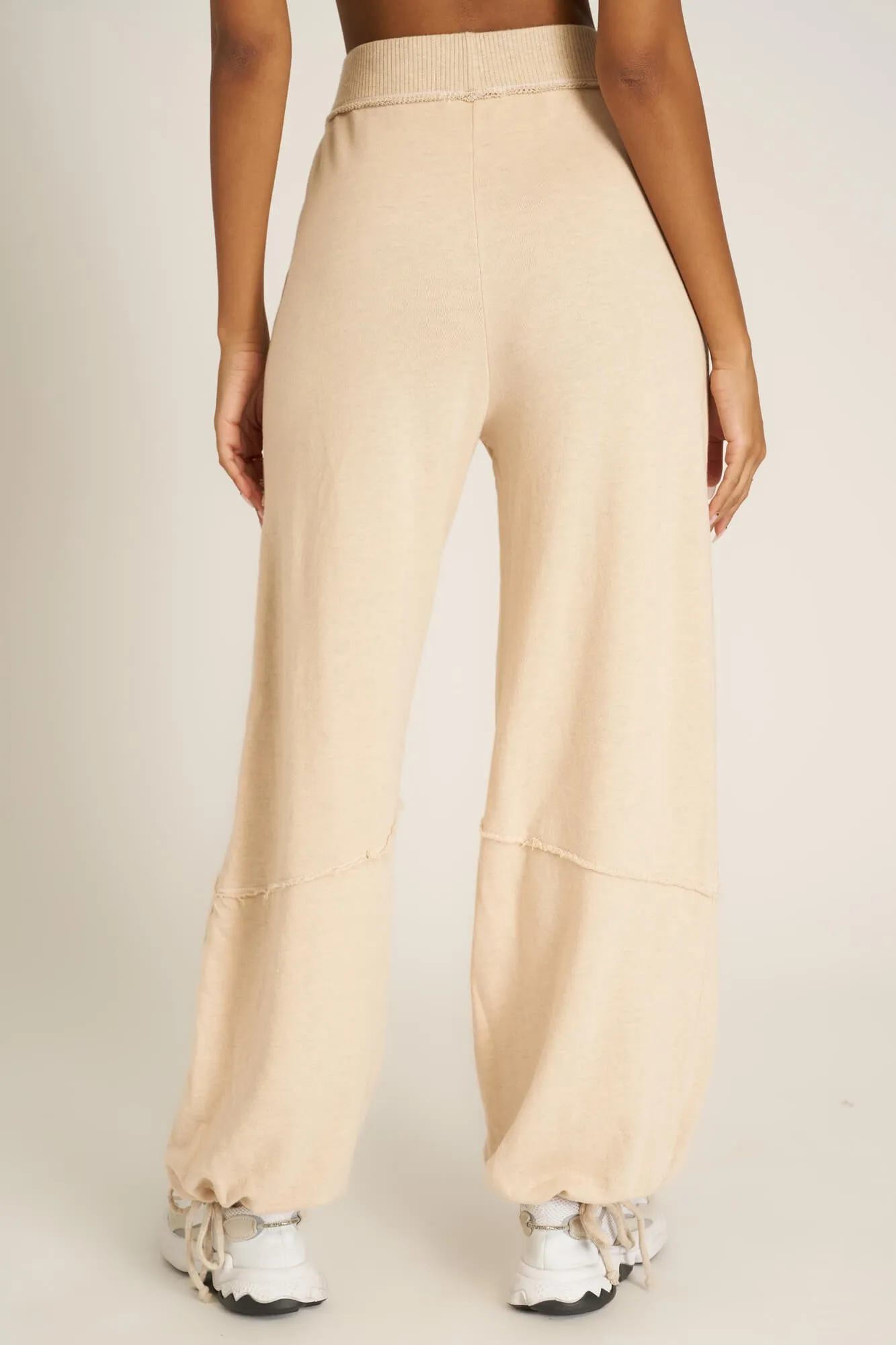 Mystic Parachute Terry Jogger - Mother of Pearl
