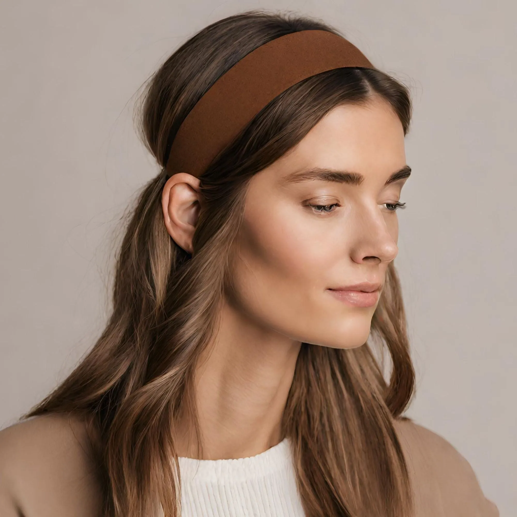 Neon Green Cotton Headbands - 12 Pack