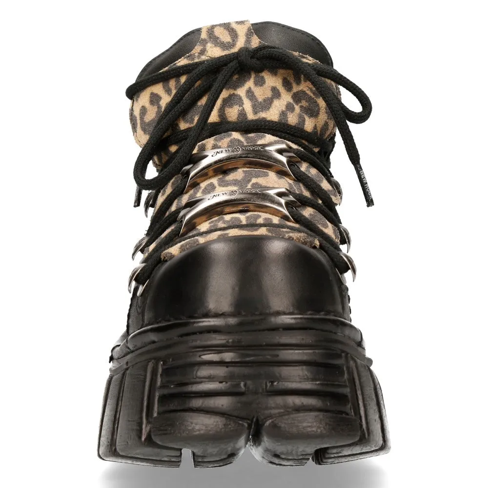 New Rock TOWER (blk & leopard)