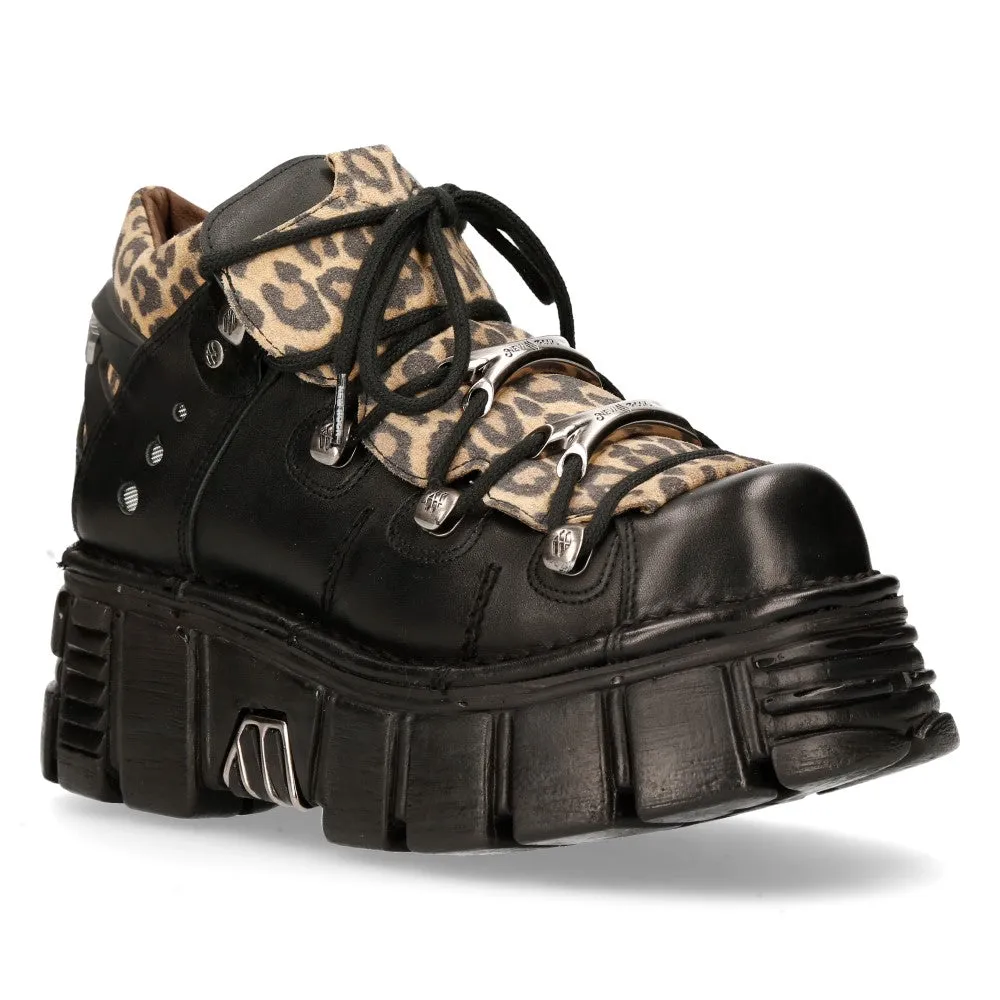 New Rock TOWER (blk & leopard)