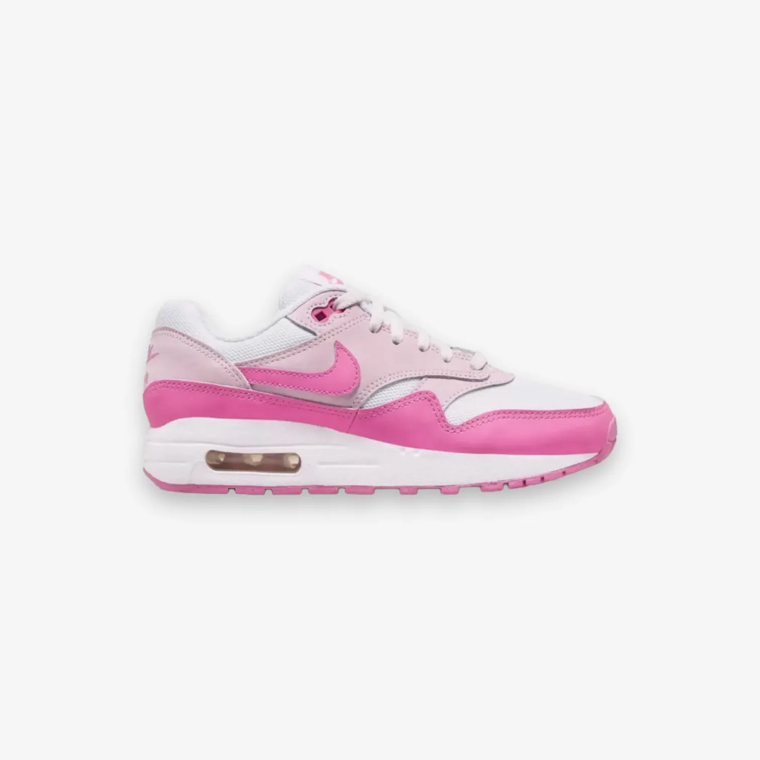 Nike Air Max 1 GS White Playful Pink Foam FZ3559-100