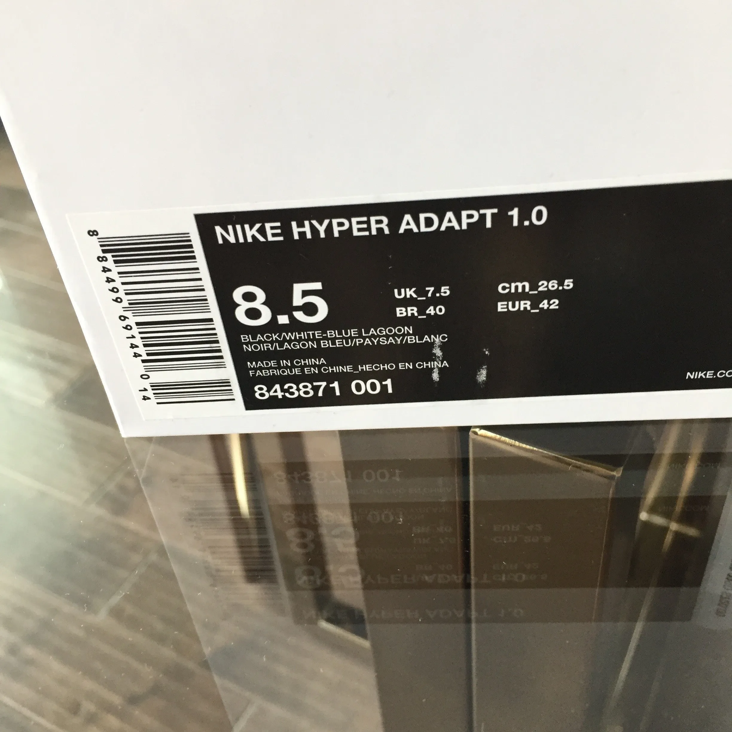 Nike - Hyper Adapt 1.0 Black OG