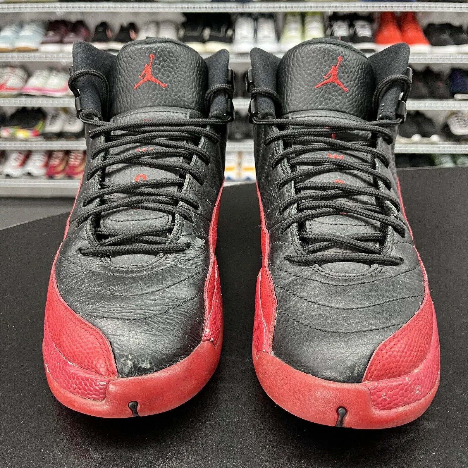 Nike Jordan 12 Retro Flu Game 2016 GS 153265-002 Youth Size 7Y