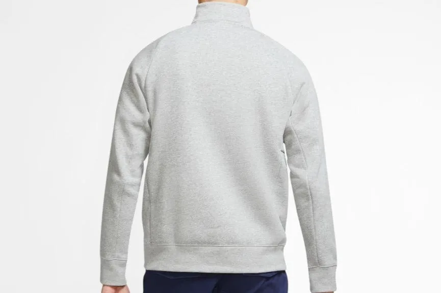 Nike Men's Liverpool FC Men's 1/2-Zip Mock-Neck Soccer Top-Grey