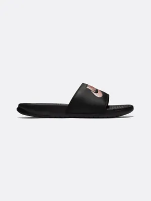 Nike - Women - W Benassi "Just Do It." - Black/Rose Gold