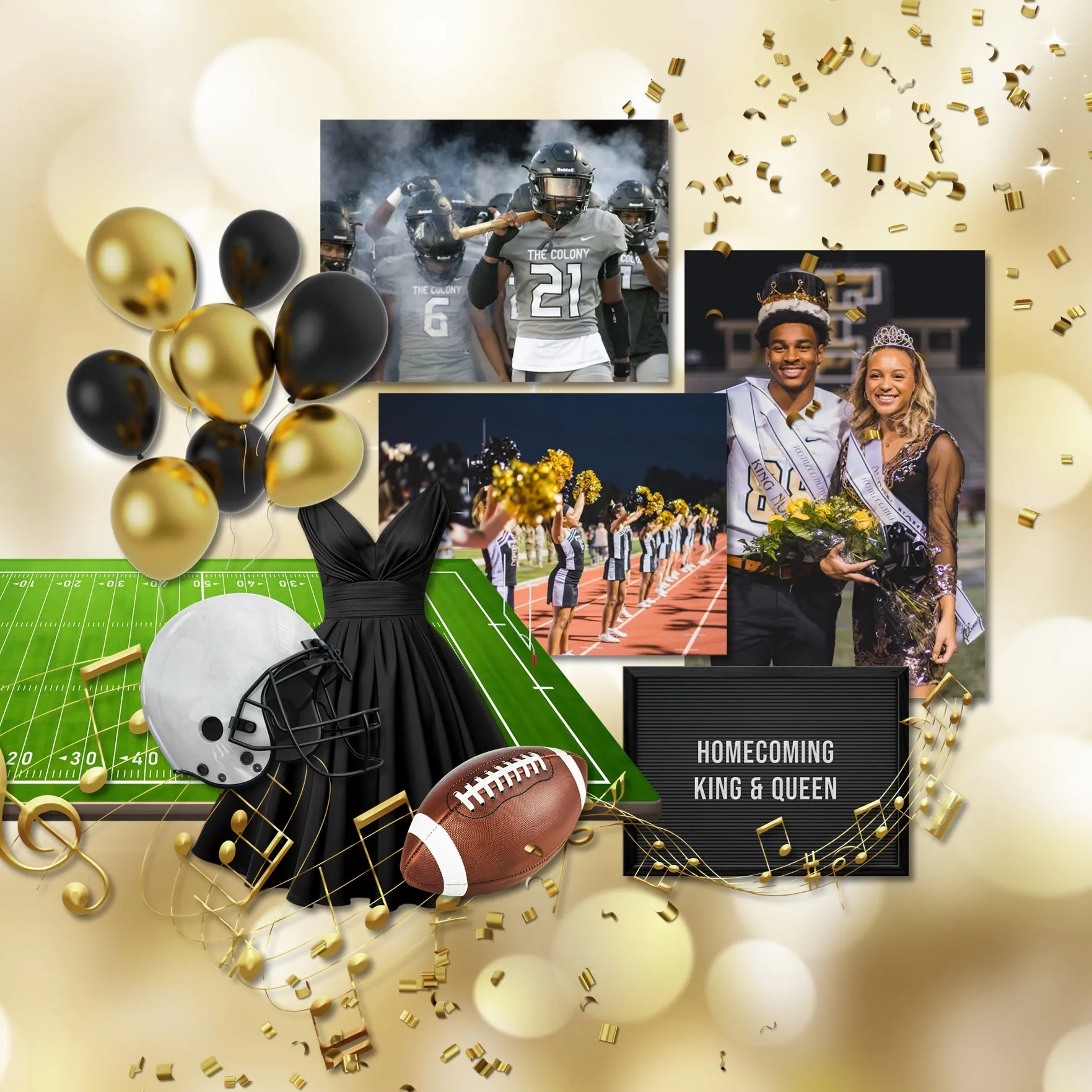 Prom & Homecoming Elements Digital Scrapbook Kit