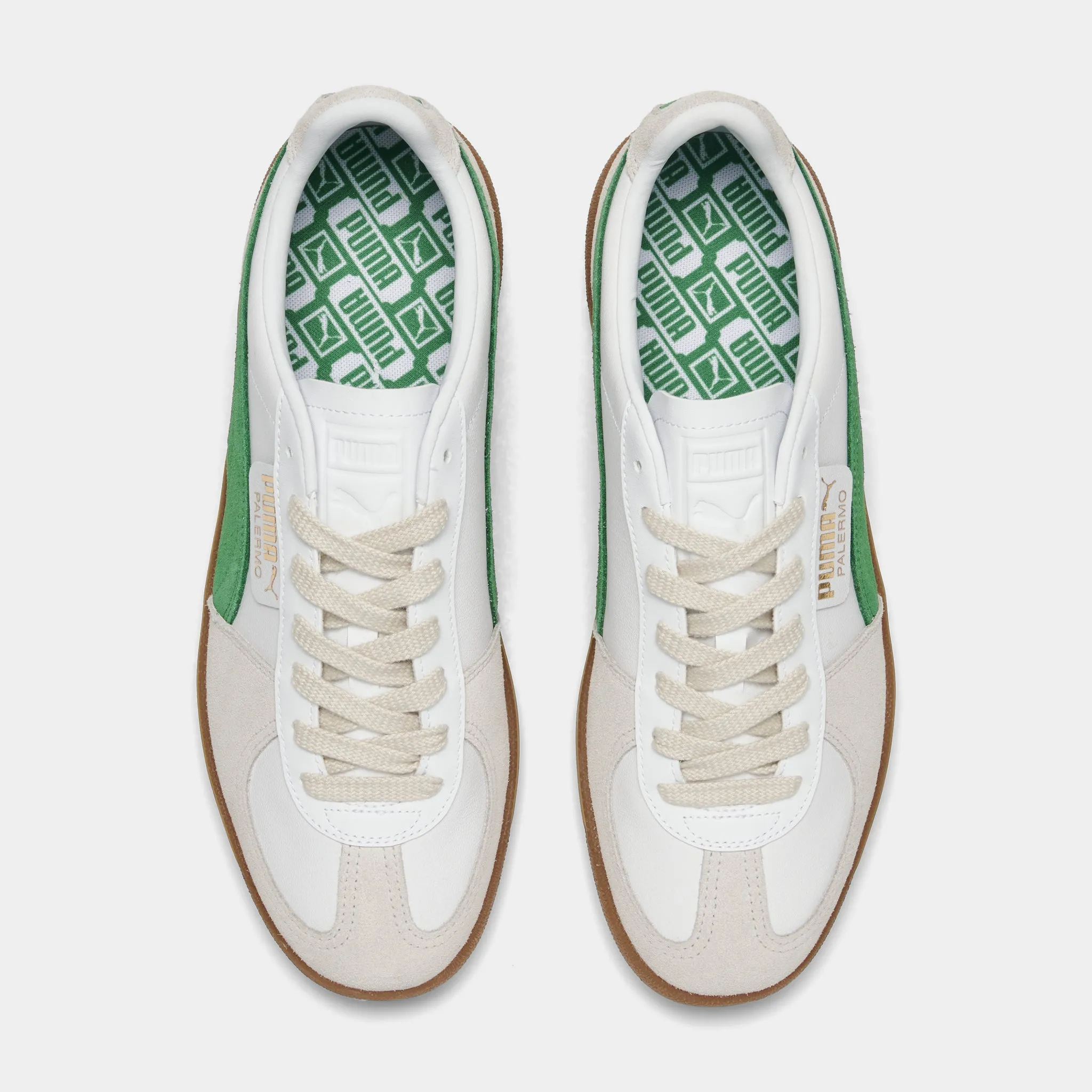 Puma Palermo Leather White / Green