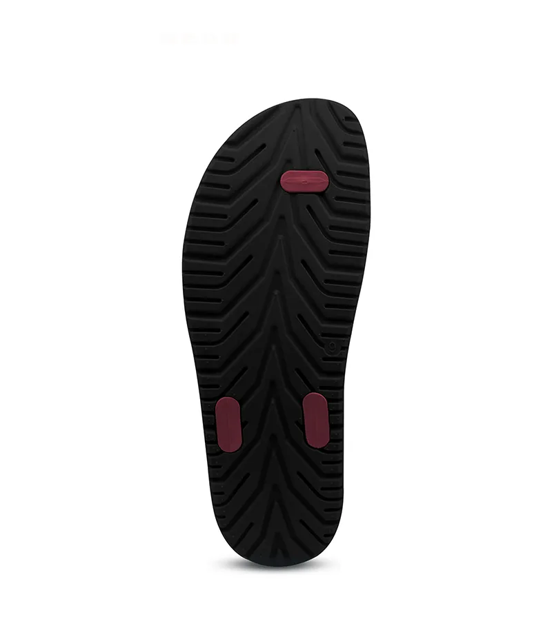 Rubber flip flops beach shoes men's flip flops
