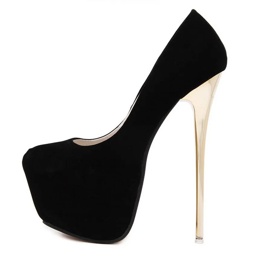 Seductively Chic European and American Style High Heels Shoes